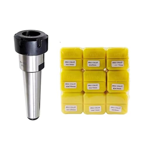 Werkzeughalter MT ER MTA2 MTA3 MTA4 MTB2 MTB3 MTB4 Kegelschaft ER32 Spannfutter Satz ER32 CNC-Bearbeitungszentrum Drehwerkzeughalter (MTB4-ER32) von AITID