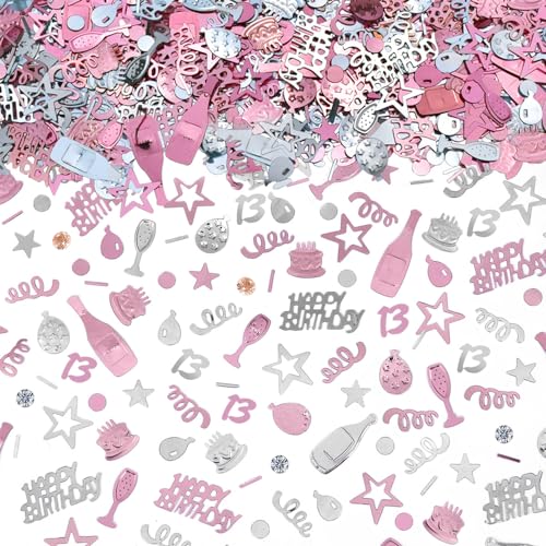 AIVEKE Konfetti 13 Geburtstag Deko - Glitzer Rosegold Happy Birthday Konfetti Partydekoration Geburtstag Streudeko Geburtstag Deko Tischdeko Geburtstagskonfetti AIVEKE Konfetti 13 Geburtstag Deko - Glitzer Rosegold Happy Birthday Konfetti Partydekoration Geburtstag Streudeko Geburtstag Deko Tischdeko Geburtstagskonfetti von AIVEKE