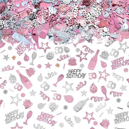 AIVEKE Konfetti 50 Geburtstag Deko - Glitzer Rosegold Happy Birthday Konfetti Partydekoration Geburtstag Streudeko Geburtstag Deko Tischdeko Geburtstagskonfetti AIVEKE Konfetti 50 Geburtstag Deko - Glitzer Rosegold Happy Birthday Konfetti Partydekoration Geburtstag Streudeko Geburtstag Deko Tischdeko Geburtstagskonfetti von AIVEKE