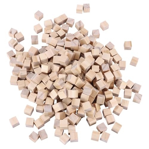 100 Stück handgefertigte quadratische Holzblöcke 100 Stück handgefertigte quadratische Holzblöcke von AIWMQYYF