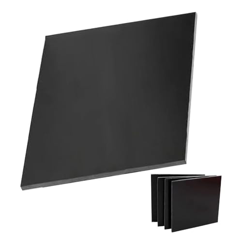 AIXILAN Isolierplatte aus Epoxidharz, G10-Epoxidglasfaser, FR4-Glasfaserplatte in Schwarz – mehrere Größen und Stärken erhältlich(300MM x 300MMx2mm) von AIXILAN