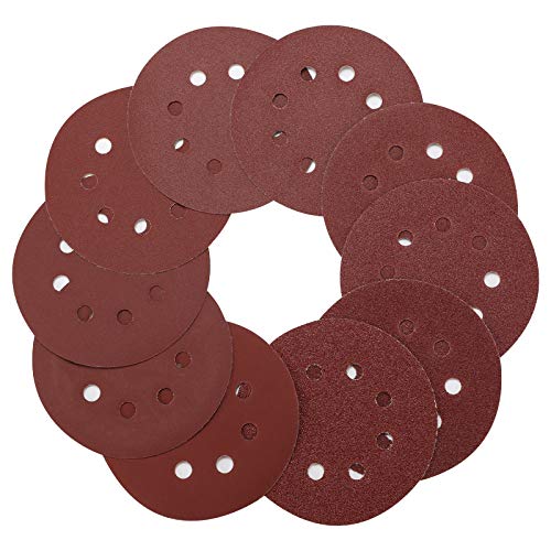 100 Stück exzenterschleifer schleifpapier 125mm klett, Profi 125 Schleifscheiben Rund 8 Loch Schleifscheiben Set Körnung 40/60/80/100/120/180/240/320/400/800 Rund für Exzenterschleifer 100 Stück exzenterschleifer schleifpapier 125mm klett, Profi 125 Schleifscheiben Rund 8 Loch Schleifscheiben Set Körnung 40/60/80/100/120/180/240/320/400/800 Rund für Exzenterschleifer von AIXMEET