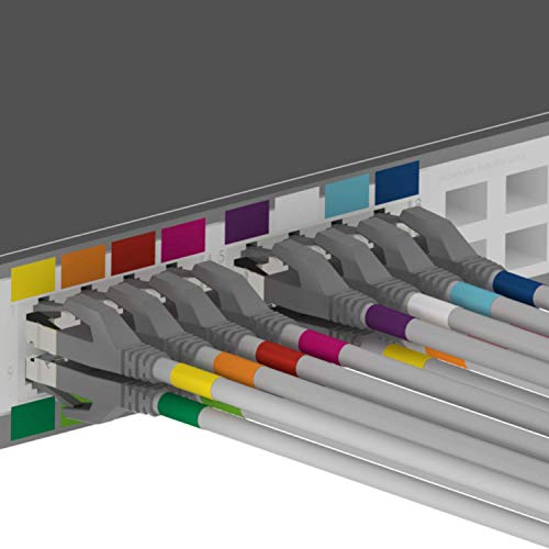AIXONTEC 240 PVC frei Kabeletiketten 120 Wickeletiketten & 120 Port Label mehrfarbig beschriften Kabelmarker bunt 48 Etiketten pro Kabeletikettbogen SET selbstklebend datenkabel organizer AIXONTEC 240 PVC frei Kabeletiketten 120 Wickeletiketten & 120 Port Label mehrfarbig beschriften Kabelmarker bunt 48 Etiketten pro Kabeletikettbogen SET selbstklebend datenkabel organizer von AIXONTEC