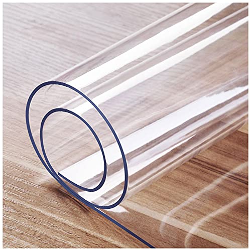 Klare Tischdecke Protector, Anti-Hot Tischmatte Transparente Tischdecken Für Bürocomputer Schreibtisch Sofa Tisch Esstisch - Vinyl PVC Rechteck Tischdecke Protector 1mm-90x140cm Klare Tischdecke Protector, Anti-Hot Tischmatte Transparente Tischdecken Für Bürocomputer Schreibtisch Sofa Tisch Esstisch - Vinyl PVC Rechteck Tischdecke Protector 1mm-90x140cm von AJSJ