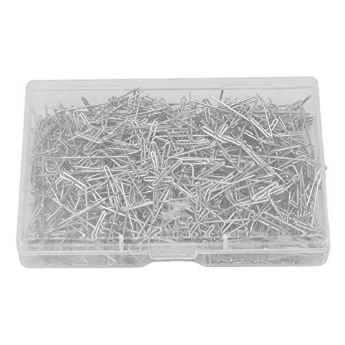 500pcs Edelstahl -T -Stifte 27 mm/1,06 Zoll zum Nähen und Modellieren in Kunststoffbox von AJUNJIIL