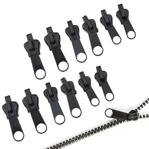12 Stück Reißverschluss Reparaturset,Reissverschluss Reparatur Set,Zipper Ersatz für Universal,Fix Ersatzteile Reißverschlüsse,Repair a Clip Schieber Zip,Ersatzteil Ersatzzipper Fix-Reißverschluss set 12 Stück Reißverschluss Reparaturset,Reissverschluss Reparatur Set,Zipper Ersatz für Universal,Fix Ersatzteile Reißverschlüsse,Repair a Clip Schieber Zip,Ersatzteil Ersatzzipper Fix-Reißverschluss set von AJUNLKVDR