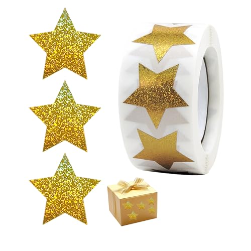 500 Pcs Gold Sterne Aufkleber,Sticker Sterne,Weihnachten Gold Stern,Weihnachtsaufkleber,Stickers Star Rolle Selbstklebend Glitzer,Goldene Glitter Weihnachts,Kinder Zum Aufkleben,FüR Geschenk 500 Pcs Gold Sterne Aufkleber,Sticker Sterne,Weihnachten Gold Stern,Weihnachtsaufkleber,Stickers Star Rolle Selbstklebend Glitzer,Goldene Glitter Weihnachts,Kinder Zum Aufkleben,FüR Geschenk von AJUNLKVDR