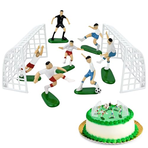 Fußball-Kuchenaufsätze, Fußball-Kuchendekorationen, Fußball-Kuchendekorationen für Männer, Vatertag und Fußball-Mottoparty, personalisierbar, Sport-Fußball-Themen-Netze, Partyzubehör für Jungen und Fußball-Kuchenaufsätze, Fußball-Kuchendekorationen, Fußball-Kuchendekorationen für Männer, Vatertag und Fußball-Mottoparty, personalisierbar, Sport-Fußball-Themen-Netze, Partyzubehör für Jungen und von AJinacious