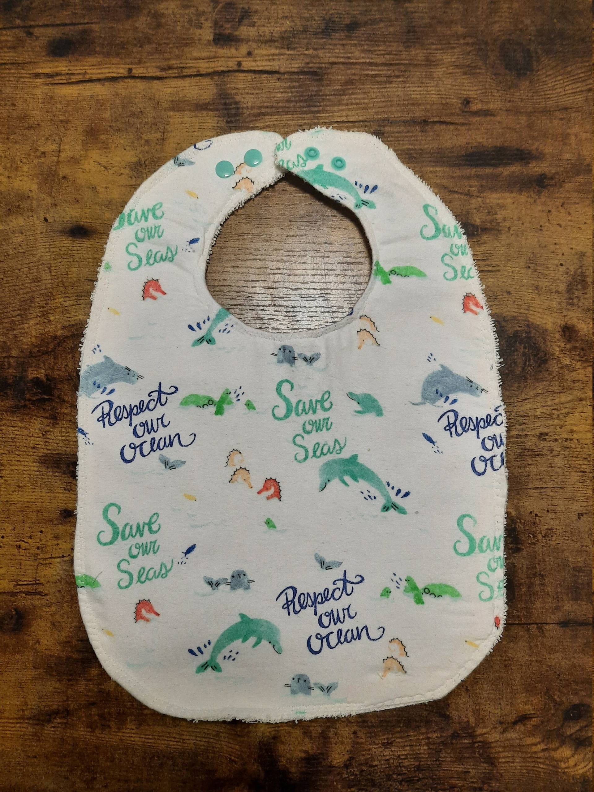 Save Our Seas Wasserfest Sonderwünsche Kleinkind Bibs Save Our Seas Wasserfest Sonderwünsche Kleinkind Bibs von AJsBibBoutique