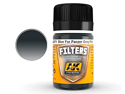 AK Interactive - Blue for Panzer Grey Filter # 00071 von AK Interactive