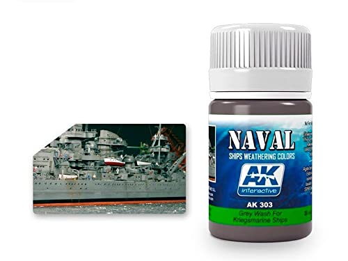 AK Interactive - Grey Wash for Kriegsmarine Ships (AK00303) von AK Interactive