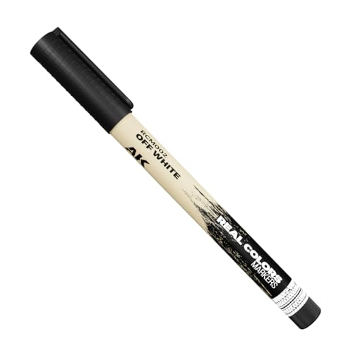 AK Interactive MARKER RCM002 OFF WHITE - Mehrfarbig, Feiner, präziser Tipp für Mehrfarbigkeit - Markierstift AK Interactive MARKER RCM002 OFF WHITE - Mehrfarbig, Feiner, präziser Tipp für Mehrfarbigkeit - Markierstift von AK Interactive