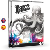 AK Learning Series 16 THE INKS IN MODELING Englisch von AK Interactive