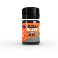 Black PIN WASH von AK Interactive