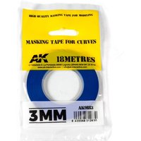 Blue masking Tape for curves 3 mm Blue masking Tape for curves 3 mm von AK Interactive
