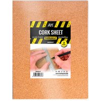 CORK SHEETS - FINE GRAINED / LAMINAS CORCHO - GRANO FINO - 200 x 300 x 2mm (2 SHEETS/LAMINAS) von AK Interactive