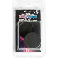 PLASTIC WARGAME BASES. ROUND BASE 40mm von AK Interactive