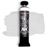 SNOW WHITE - AK GOUACHE 20 ml SNOW WHITE - AK GOUACHE 20 ml von AK Interactive