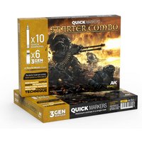 Starter Combo - Quick Marker & 3Gen Acrylics von AK Interactive