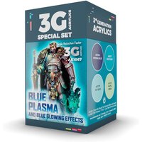 WARGAME COLOR SET. BLUE PLASMA AND GLOWING EFFECTS WARGAME COLOR SET. BLUE PLASMA AND GLOWING EFFECTS von AK Interactive