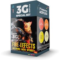 WARGAME COLOR SET. FIRE EFFECTS. von AK Interactive