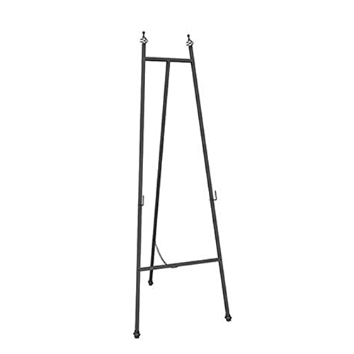 AKALNNB Zusammenklappbare Staffelei, tragbares Staffelei-Stativ für Poster-Display, 120/145 cm hoch, Metall-Staffelei mit A-Rahmen, für Studio, Garten und Hotel AKALNNB Zusammenklappbare Staffelei, tragbares Staffelei-Stativ für Poster-Display, 120/145 cm hoch, Metall-Staffelei mit A-Rahmen, für Studio, Garten und Hotel von AKALNNB