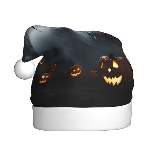 AKDODK Halloween fliegende Fledermäuse mit 4 Drucken, Weihnachtsmütze, lustige Weihnachtsmützen für Erwachsene, Plüsch-Weihnachtsmannmütze, Weihnachtsfeierzubehör AKDODK Halloween fliegende Fledermäuse mit 4 Drucken, Weihnachtsmütze, lustige Weihnachtsmützen für Erwachsene, Plüsch-Weihnachtsmannmütze, Weihnachtsfeierzubehör von AKDODK
