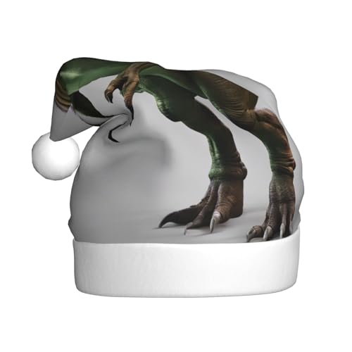 AKDODK Weihnachtsparty-Hut mit Dinosaurier-Modellen 04, lustige Weihnachtsmütze für Erwachsene, Plüsch-Weihnachtsmannmütze, Weihnachtsfeierzubehör AKDODK Weihnachtsparty-Hut mit Dinosaurier-Modellen 04, lustige Weihnachtsmütze für Erwachsene, Plüsch-Weihnachtsmannmütze, Weihnachtsfeierzubehör von AKDODK