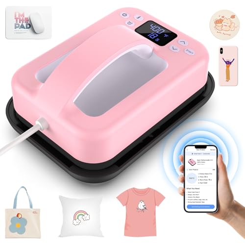 AKEYDIY 5586_B_EU Smart Transferpresse, Rosa, 12.7x17.8 cm AKEYDIY 5586_B_EU Smart Transferpresse, Rosa, 12.7x17.8 cm von AKEYDIY