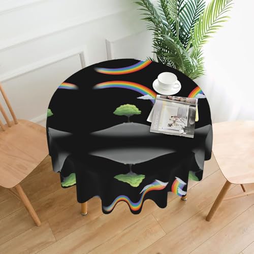 AKGFFDS 597639419817747456 Bedruckte runde dekorative Tischdecke, 152,4 cm, für Innen- und Außenbereich, Partys, Hochzeiten AKGFFDS 597639419817747456 Bedruckte runde dekorative Tischdecke, 152,4 cm, für Innen- und Außenbereich, Partys, Hochzeiten von AKGFFDS