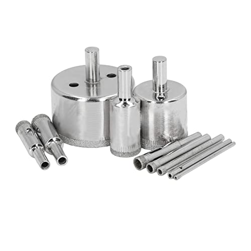 10 PCs Bohrer, 3-50 Mm Lochsäge für Effizientes Glas- und Fliesenbohrungen, oder Sparsam und Hoch und Hoch von AKLOSIPY