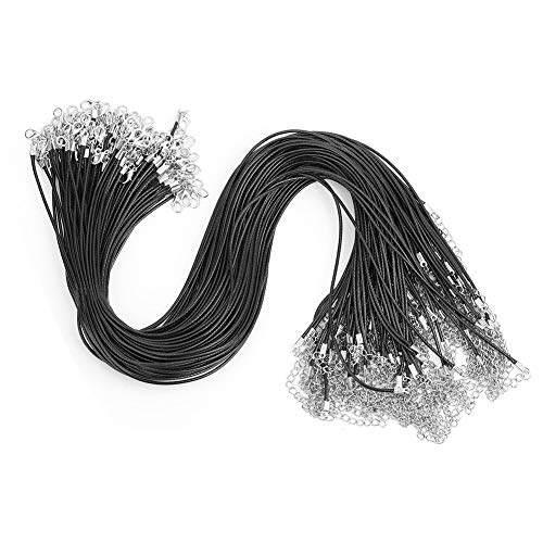 100pcs Premium -Klasamm -Wachseil für DIY -Schmuck und Eleg Klace Cord -Zubehör für Fettbedürfnisse von AKLOSIPY