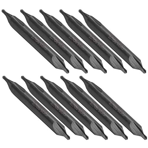 10pcs 2mm Mittelbohrer Hochgeschwindigkeitsstahlbits für Benchbohrer, Mahlmaschine und Bearbeitungszentrum 10pcs 2mm Mittelbohrer Hochgeschwindigkeitsstahlbits für Benchbohrer, Mahlmaschine und Bearbeitungszentrum von AKLOSIPY