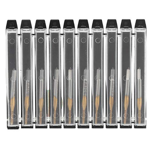 10pcs M1,6 X 0,35 Mm HSS Hohe Hardn -Bohrer für Zuverlässige Verwendung und Vielseitige Anwendungen von AKLOSIPY