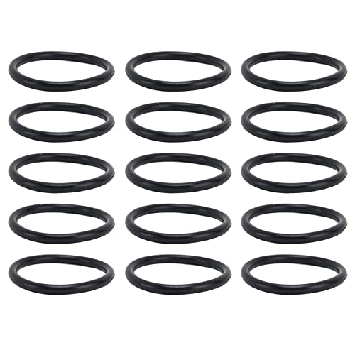 15 Pcs 5 Mm Durchmesser Rund Gummi-Motorriemen-Nitril-O-Ringe für Mechanische Gerätegetriebeteile (5405-0005-0214) von AKLOSIPY