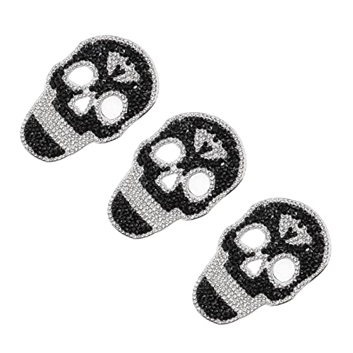 3pcs Schädel und Flecken - Glänzende Ines L für DIY -Dekorationen auf Kleidern und Hüten 3pcs Schädel und Flecken - Glänzende Ines L für DIY -Dekorationen auf Kleidern und Hüten von AKLOSIPY