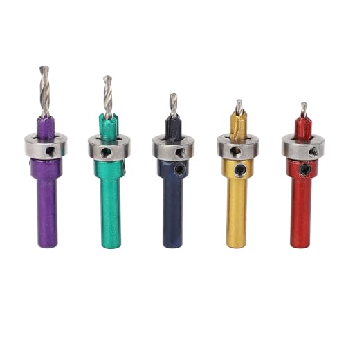 5pcs Countersink Bohrbit Set für Holzbearbeitung, 5 Farben, Vielseitiger Gebrauch in Holz & Metall 5pcs Countersink Bohrbit Set für Holzbearbeitung, 5 Farben, Vielseitiger Gebrauch in Holz & Metall von AKLOSIPY