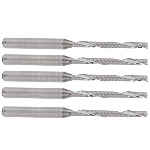 5pcs Wolfram -Stahl -Spiralrouter -Bit für Holz G, 3,175 X 2 X 22 X 45 Mm, Hohe Leistung Ling Ters 5pcs Wolfram -Stahl -Spiralrouter -Bit für Holz G, 3,175 X 2 X 22 X 45 Mm, Hohe Leistung Ling Ters von AKLOSIPY