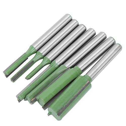 7PC/Set Itility-verstärkte Wolframstahl Ling Ter Werkzeuge Holzbearbeitung Router-Bits von AKLOSIPY