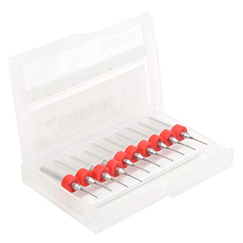 AKLOSIPY 10pcs 0,6 Mm Düsenbohrbits für 3D -Drucker - Hochwolfram Carbid Werkzeuge AKLOSIPY 10pcs 0,6 Mm Düsenbohrbits für 3D -Drucker - Hochwolfram Carbid Werkzeuge von AKLOSIPY