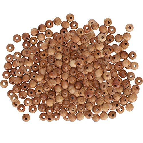 AKLOSIPY 200pcs Pfirsichholzperlen für DIY -Halsketten, Armbänder, Anhänger, Handwerk - Zubehör für Projekte und Geschenke AKLOSIPY 200pcs Pfirsichholzperlen für DIY -Halsketten, Armbänder, Anhänger, Handwerk - Zubehör für Projekte und Geschenke von AKLOSIPY