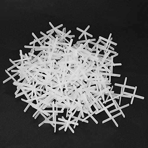 AKLOSIPY 2500pcs Keramik Tiler -Abstandsabstandsplastikfliesen -Leveling System Wiederverwendbar 1 Mm/0,5 Mm, für Professionelle Ergebnisse (1.5mm) von AKLOSIPY