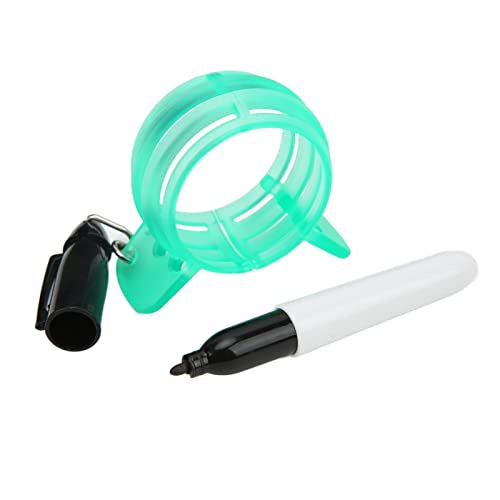 AKLOSIPY 360 ° -Leitungsmarker-tragbares Plastik-Drei-Line-Zeichnungswerkzeug für Verbesserte Putzgenauigkeit-Blau (GREEN) von AKLOSIPY