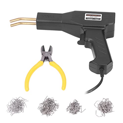 AKLOSIPY 50W Heißer Hefterschweißer für Automobilreparatur Garagenwerkzeuge - Schweißmaschine für Stoßstangen, Dashboards und Mehr - EU Stecker 220 V (EU -Stecker 220 V) von AKLOSIPY