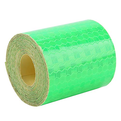AKLOSIPY 5CMX3M Blue Reflective Tape Roll für Anhänger, Autos, Fahrräder - Klebstoff für eine Verbesserte Nachtsichtbarkeit (GREEN) von AKLOSIPY
