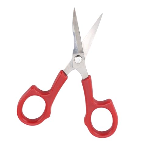 AKLOSIPY 6pcs Edelstahl-Stickerei Schere Komfortabler Griff Zum Handwerk, Schulmaterial und Geschenkvertreib 5. X 0,9 Zoll (Pin-1553) von AKLOSIPY