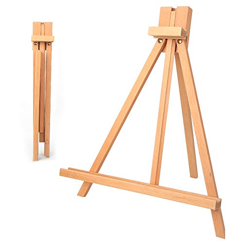 AKLOSIPY Kleiner Buche Holz Tisch Staffelei von AKLOSIPY