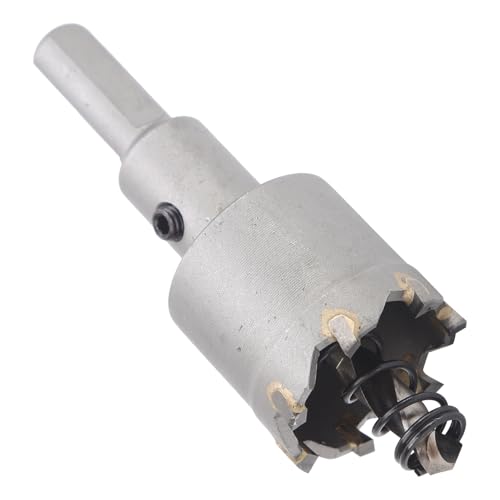 AKLOSIPY TCT Carbid Hole Saw Saw Kit, 30-38 Mm Elektrikerschneider für Stahl, Aluminium, Kunststoff und Mehr - und Bohrwerkzeug (φ38mm) von AKLOSIPY