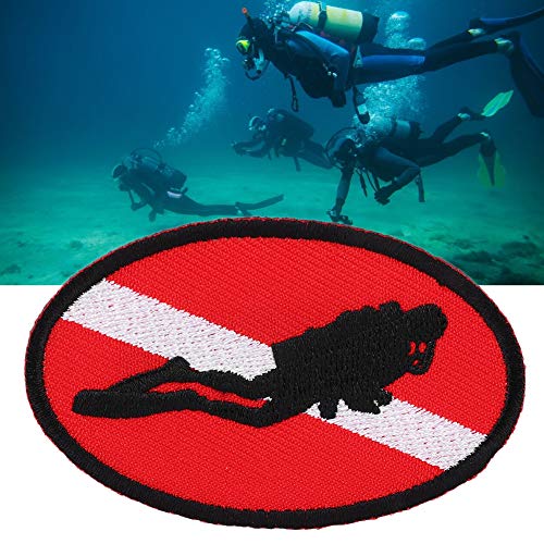 AKLOSIPY Tauchflagge Patch Bestickte Tauchabzeichen mit Bügelrücken für Jacken, Hüte und Mehr AKLOSIPY Tauchflagge Patch Bestickte Tauchabzeichen mit Bügelrücken für Jacken, Hüte und Mehr von AKLOSIPY