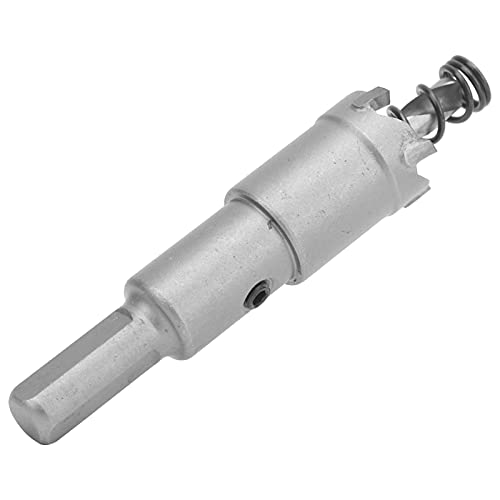 AKLOSIPY Zementiertes Carbid -Loch -Sägeschneider TCT Bohrerbitöffner für Metalldicke Platten Aluminiumlegierung, φ27mm/0,06in mit Zubehör (Ø26mm) von AKLOSIPY